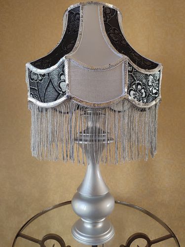 Lampe de table - Verona 04 - DelightLamps - en métal / en soie / de style victorien