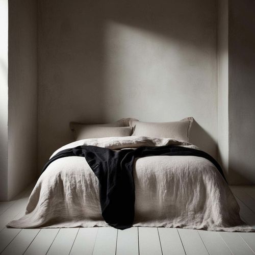 Parure de lit en lin - COMPLET IN WASHED - dELENZO LINEN FROM EUROPE S.L - en satin