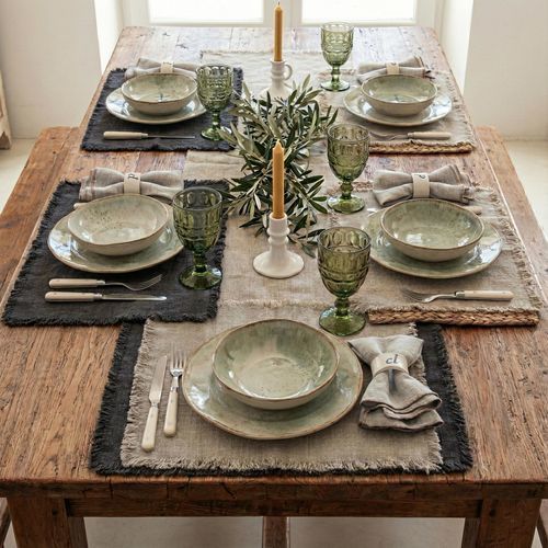 Set de table en lin - FORMENTERA - dELENZO LINEN FROM EUROPE S.L - contemporain