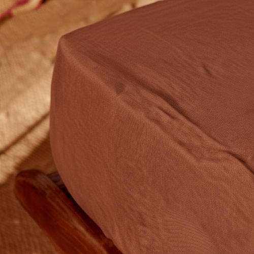 Drap en lin - TERRACOTTA - dELENZO LINEN FROM EUROPE S.L - lavable