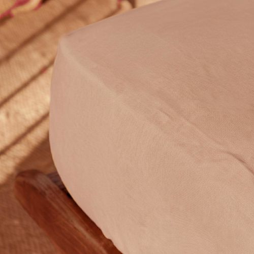 Drap en lin - PEACH - dELENZO LINEN FROM EUROPE S.L - lavable