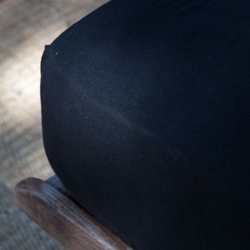 Drap en lin - BLACK FITTED - dELENZO LINEN FROM EUROPE S.L - lavable
