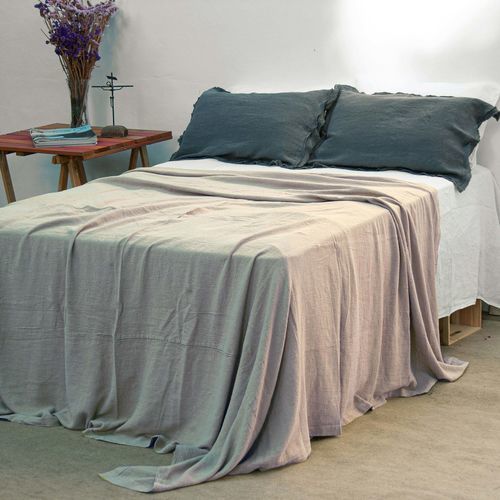 Couvre-lit en lin - NATURAL CORSICA - dELENZO LINEN FROM EUROPE S.L