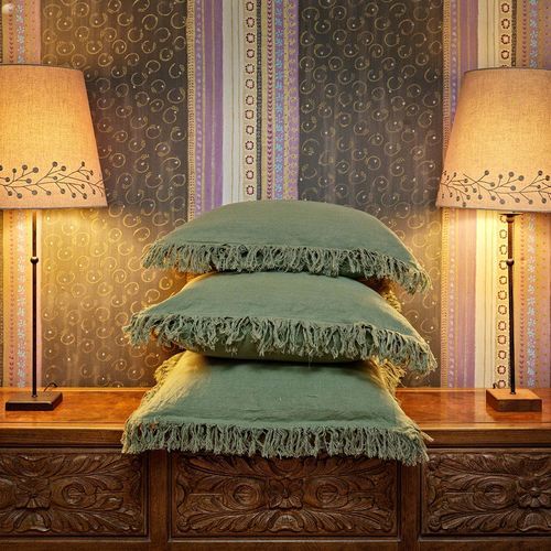 Coussin pour canapé - MARRAKECH - dELENZO LINEN FROM EUROPE S.L - pour lit / pour intérieur / rectangulaire