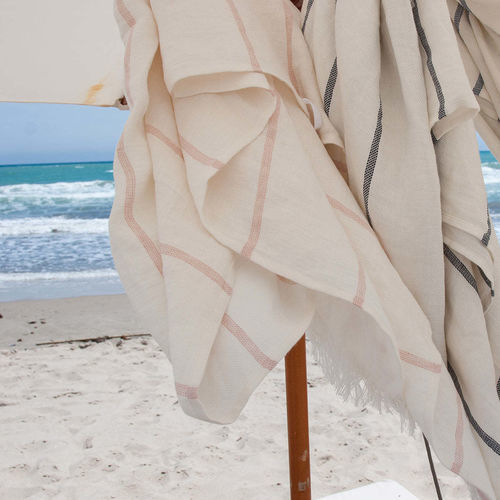 Linge de bain en lin - BEACH TOWEL - dELENZO LINEN FROM EUROPE S.L - pour hôtel / professionnel