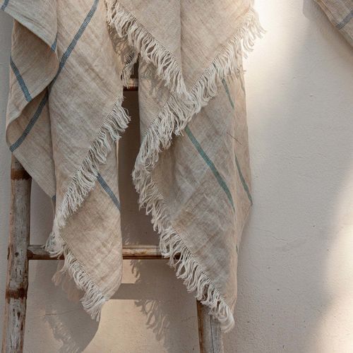 Plaid en lin - TOWELS - dELENZO LINEN FROM EUROPE S.L