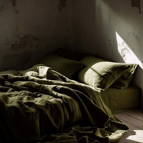 Parure de lit en lin - OLIVE BRANCH - dELENZO LINEN FROM EUROPE S.L