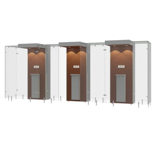 Abri fumeurs d'intérieur - SMOKE SOLUTION 3SP110 - Longhi Air - ouvert / semi-ouvert / autonome