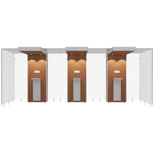 Abri fumeurs d'intérieur - SMOKE SOLUTION 3SP200 - Longhi Air - avec filtre HEPA / avec filtre / autonome