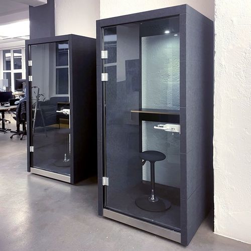 Cabine téléphonique pour bureau - A - Dancoo Acoustic Pods Manufacturing Co.,Ltd. - pour open-space / en PET / en stratifié