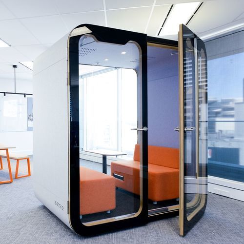 Bureau POD acoustique - 2S2 - Dancoo Acoustic Pods Manufacturing Co.,Ltd. - ergonomique / USB / avec éclairage LED intégré