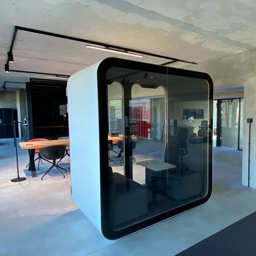 Bureau POD acoustique - 2F - Dancoo Acoustic Pods Manufacturing Co.,Ltd. - ergonomique / USB / avec éclairage LED intégré