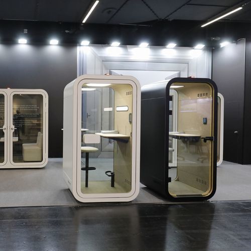 Cabine téléphonique pour bureau - DAWN - Dancoo Acoustic Pods Manufacturing Co.,Ltd. - pour open-space / en contreplaqué / en bouleau
