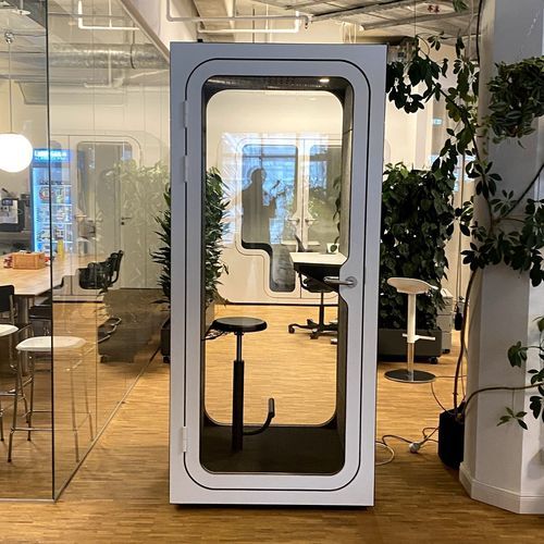 Bureau POD avec éclairage intégré - CLASSICAL S  - Dancoo Acoustic Pods Manufacturing Co.,Ltd. - acoustique / ergonomique / pour 1 personne