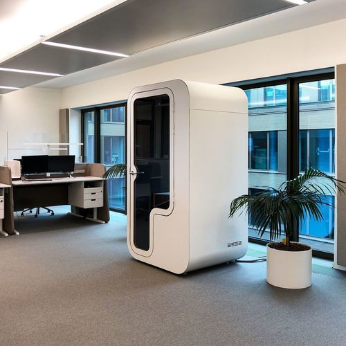 Bureau POD acoustique - P - Dancoo Acoustic Pods Manufacturing Co.,Ltd. - ergonomique / USB / avec éclairage LED intégré