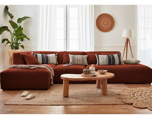 Canapé modulable - VICTOIRE: 1147TER - Best Mobilier - contemporain / en velours / avec accoudoirs