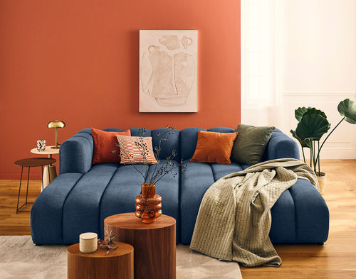 Méridienne contemporaine - DEBBIE : 2951B - Best Mobilier - en tissu / agglomérée / en fibre de bois
