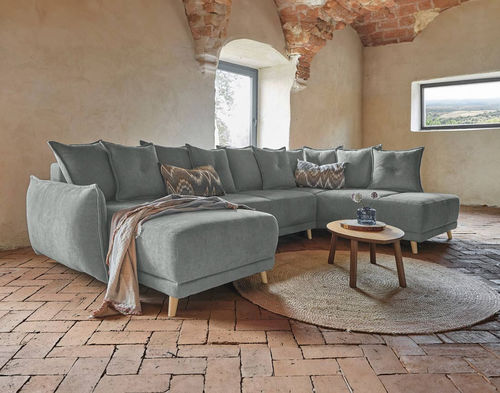 Canapé d'angle - LENA: 425GC - Best Mobilier - lit / design scandinave / en tissu