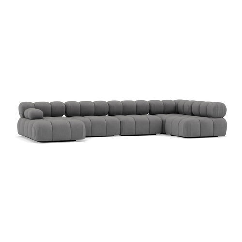 Canapé modulable - RUBY - Best Mobilier - en arc de cercle / contemporain / en velours