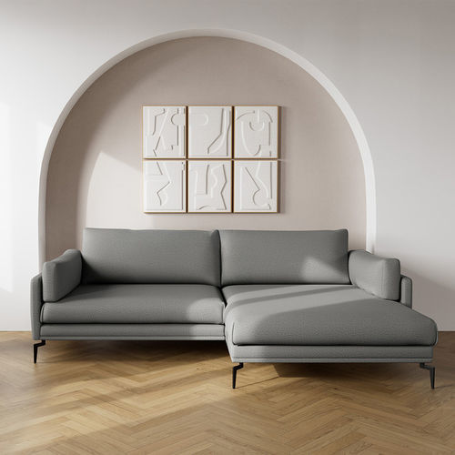 Canapé d'angle - CARLOS - Best Mobilier - contemporain / en tissu / avec coussin amovible
