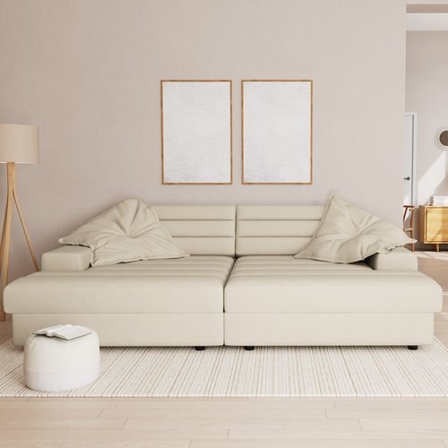 Canapé contemporain - LOREDANA - Best Mobilier - pour salon / en tissu / en mousse de polyuréthane