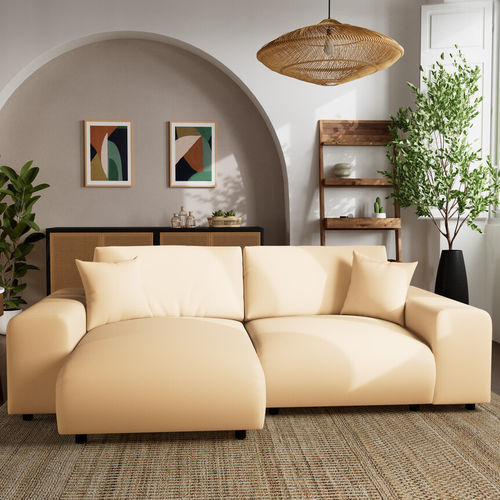 Canapé d'angle - GARANCE - Best Mobilier - contemporain / de salon / en simili cuir