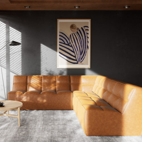 Canapé d'angle - ALYA - Best Mobilier - contemporain / pour salon / pour intérieur