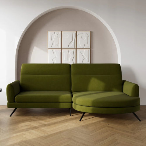 Canapé d'angle - TERRY - Best Mobilier - contemporain / pour salon / en tissu