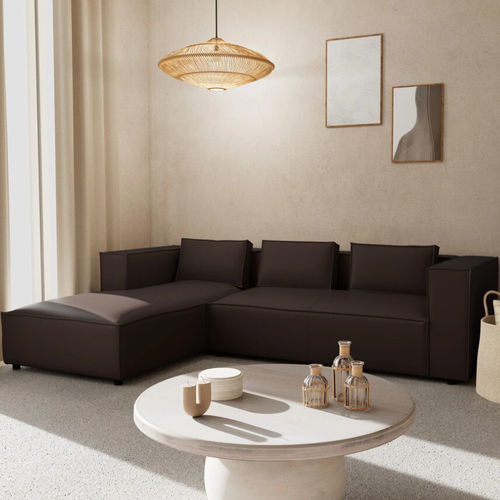 Canapé d'angle - STELLA - Best Mobilier - contemporain / de salon / en cuir
