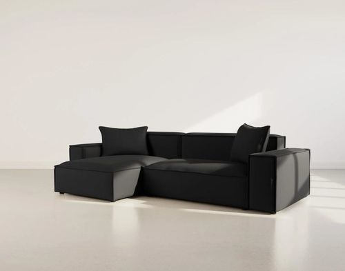 Canapé d'angle - ATLAS - Best Mobilier - contemporain / de salon / en velours
