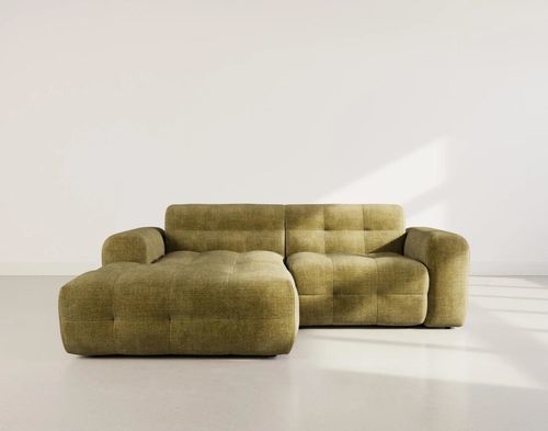Canapé d'angle - DIANE - Best Mobilier - contemporain / de salon / en velours