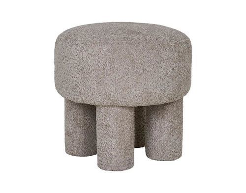 Pouf contemporain - MINNA - Best Mobilier - en tissu / en contreplaqué / en fibre de polyester