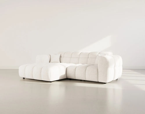Canapé d'angle - MINI RAY - Best Mobilier - contemporain / en tissu / avec coussin amovible