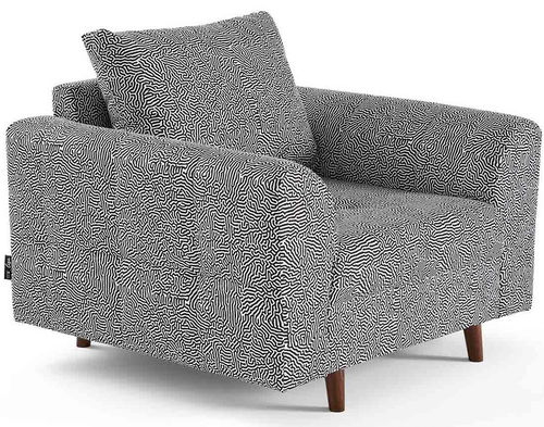 Fauteuil contemporain - RUNE - Best Mobilier - en velours / en bois / multicolore