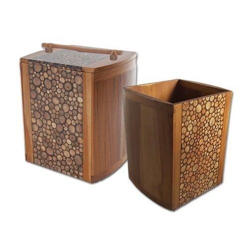 Poubelle en bois - WB-11 - Beyond Menus - avec couvercle / d'intérieur / contemporaine