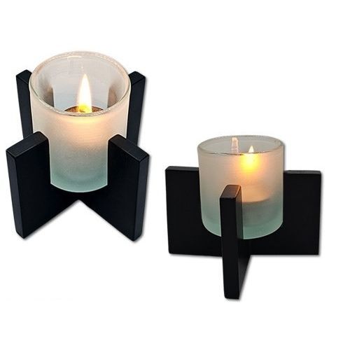 Photophore en bois - CANDLE-5 - Beyond Menus - pour hôtel