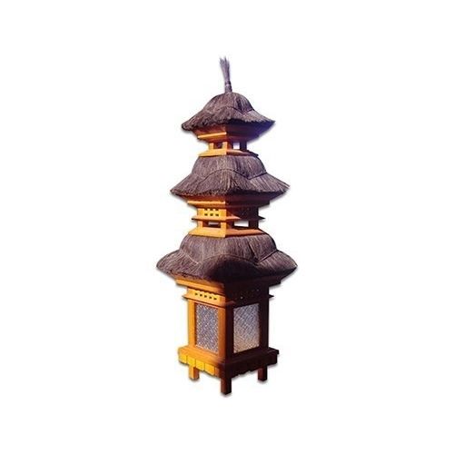 Lanterne design original - LIGHT-1 - Beyond Menus - en bois / sculpturale / d'extérieur