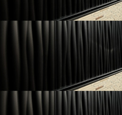 Revêtement mural pour intérieur - Waterwave vision - Fielitz - en cuivre / en acier / en aluminium