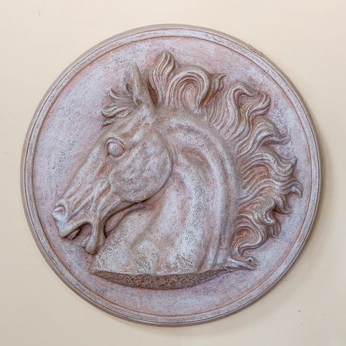 Sculpture en céramique - Cavallo - cestenoli srl - fait main / Fabriquée en Italie / murale
