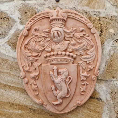 Sculpture en terracotta - Leone  - cestenoli srl - d'extérieur / fait main / Fabriquée en Italie