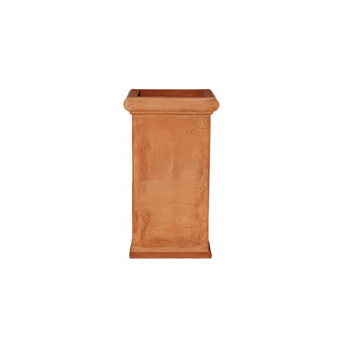Porte-parapluie en terracotta - Quadrato Liscio - cestenoli srl - fait main