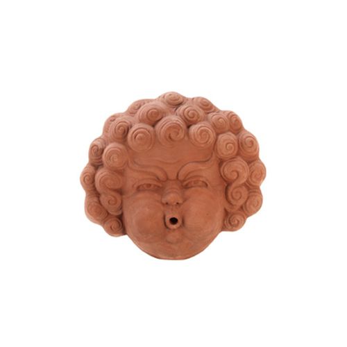 Sculpture en terracotta - Maschera di Eolo - cestenoli srl - d'extérieur / fait main / Fabriquée en Italie