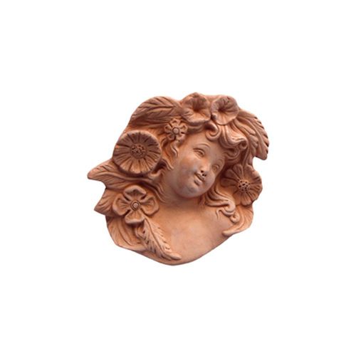 Sculpture en terracotta - Maschera Primavera - cestenoli srl - d'extérieur / fait main / Fabriquée en Italie