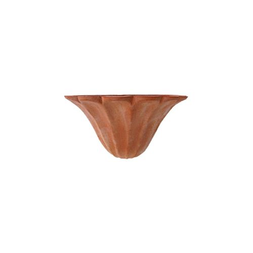 Jardinière en terracotta - Tasca Galestro - cestenoli srl - courbée / fait main / suspendue