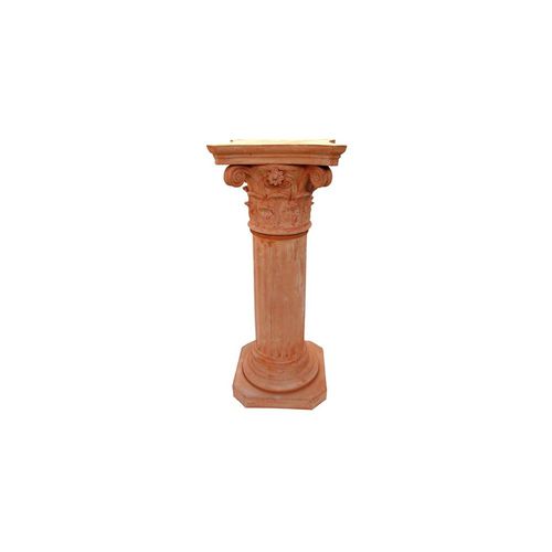 Piédestal classique - Corinzia  - cestenoli srl - en terracotta / pour sculpture