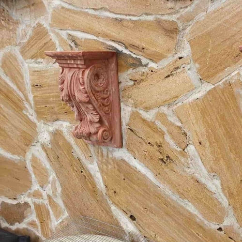 Étagère murale - con foglia d'acanto - cestenoli srl - classique / en terracotta / Fabriquée en Italie