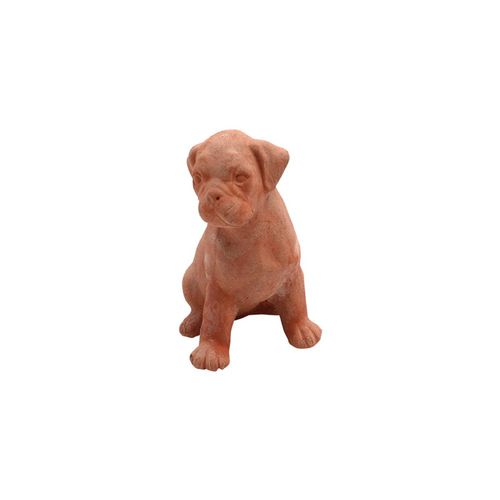 Sculpture en terracotta - Cane Boxer  - cestenoli srl - d'extérieur / fait main / de jardin