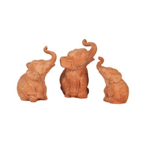 Sculpture en terracotta - Elefante - cestenoli srl - d'extérieur / fait main / de jardin