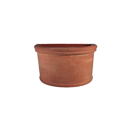 Jardinière en terracotta - con Bordo Impruneta - cestenoli srl - demi-ronde / fait main / contemporaine