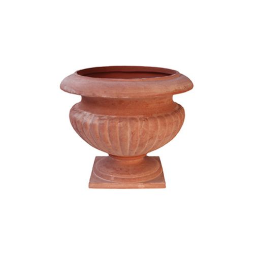 Jardinière en terracotta - Calice - cestenoli srl - ronde / fait main / classique
